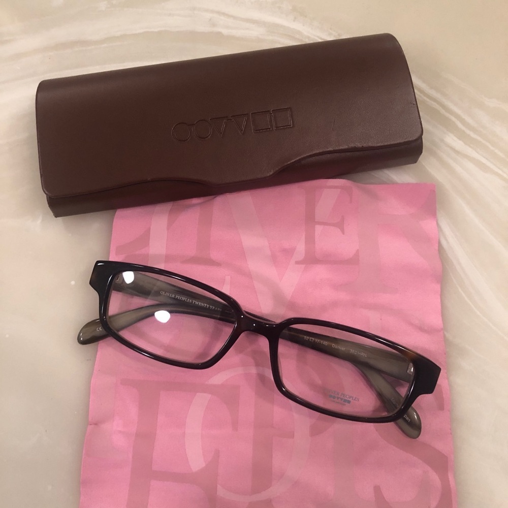 Oliver Peoples DANVER eyeglasses- 362/HRN - Picture 2 of 7